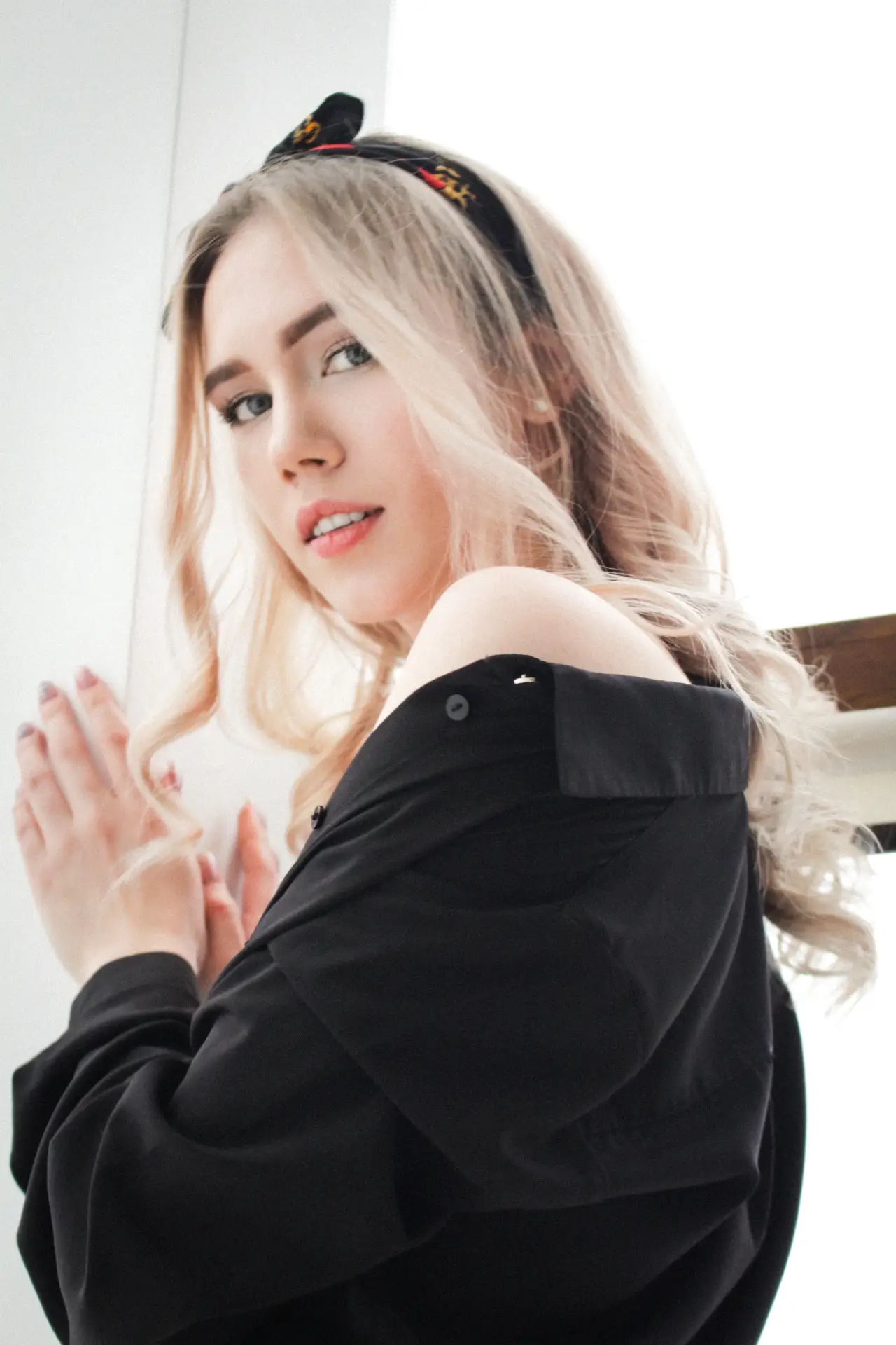 Estonished Black Cotton Shirt - Зображення 5