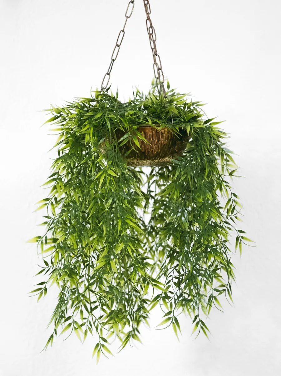 Metal Chain Hanging Pot